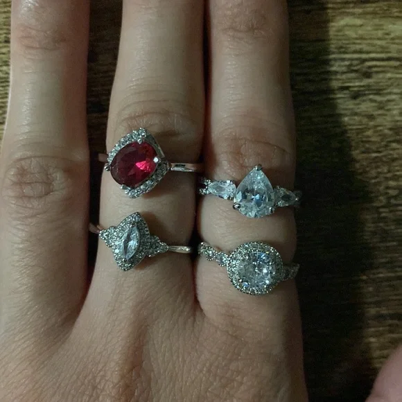 Used Sterling Silver Rings - Picture 2 of 3